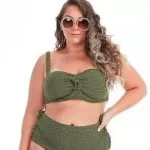 Biquini de Crochê Plus Size com Fio Verano