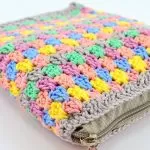 Estojo de Crochê Para Agulhas de Crochê com Fio Amigurumi