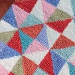 Receita Punch Needle Tapete Colorido com Paratapet