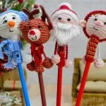 Ponteira de Crochê Duende com Fio Amigurumi