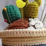 Amigurumi Terrário Agulheiro com Fio Balloon Amigo