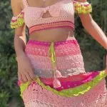 Receita Conjunto de Crochê Primareva com Fio Bella Fashion