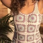 Vestido Squares de Crochê com a Linha Camila Fashion Design sem nome (44)