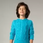 Capa - Imagem Horizontal da Blusa Piscina de Tricô com