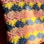 Receita Manta Infantil de Crochê com a Lã Nina Design sem nome