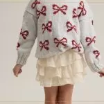 Blusa Laços de Tricô com Urbano Hello Kitty – Receita