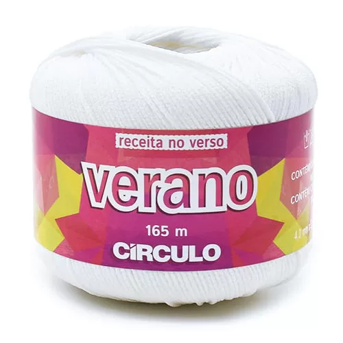 Linha Verano Círculo 50g — novelo com elasticidade