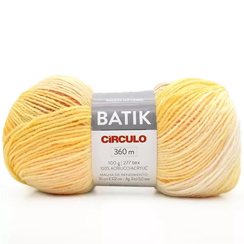 Fio Batik Círculo 100g — colorway representativo