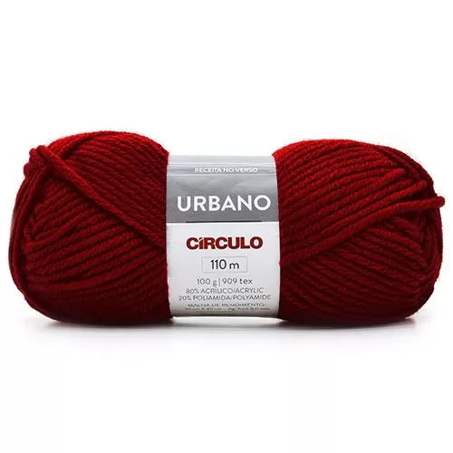 Fio Urbano Círculo 100g — cor Picante 3986