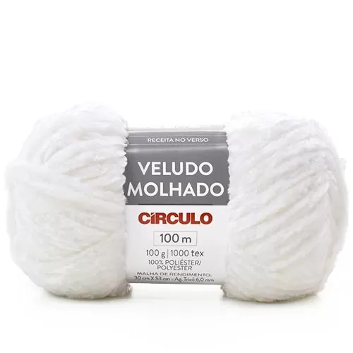 Fio Veludo Molhado Círculo 100g — novelo