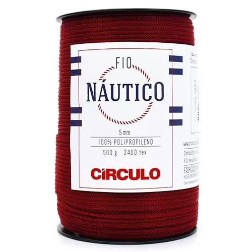 Fio Náutico Círculo 5mm — cor Valentino 3456