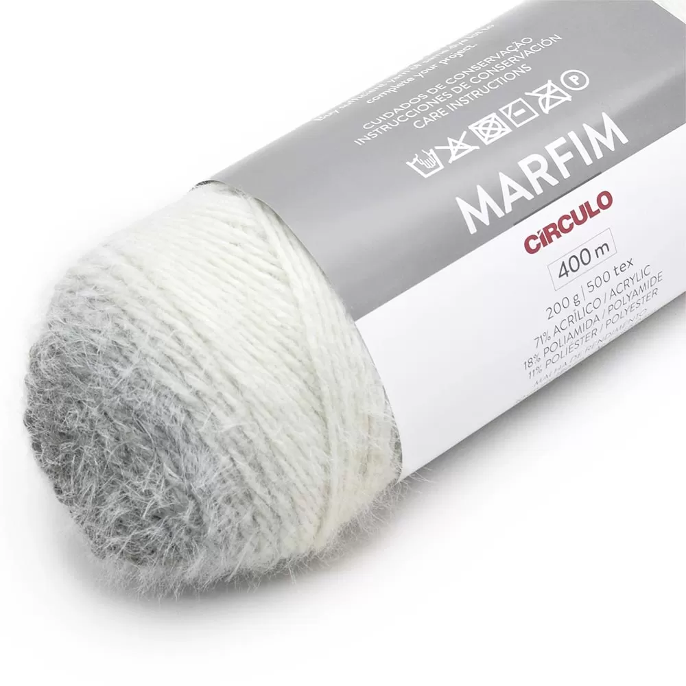 Fio Marfim Círculo 200g – cor 9391 Babosa
