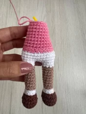 Corpo da Boneca Caipira em rosalia