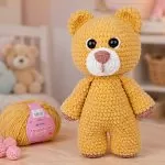 Ursinho Pelúcia Amigurumi de Crochê com Fio Cisne Amigurumi Pelúcia – Receita discovery-ursinho-pelucia-amigurumi