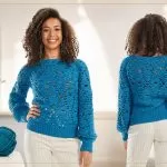 Blusa Netuno de Crochê com Fio Urbano Círculo – Receita com Gráfico blusa-netuno-croche-urbano-discovery