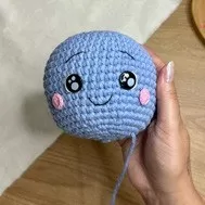 Cabeça finalizada com bochechas