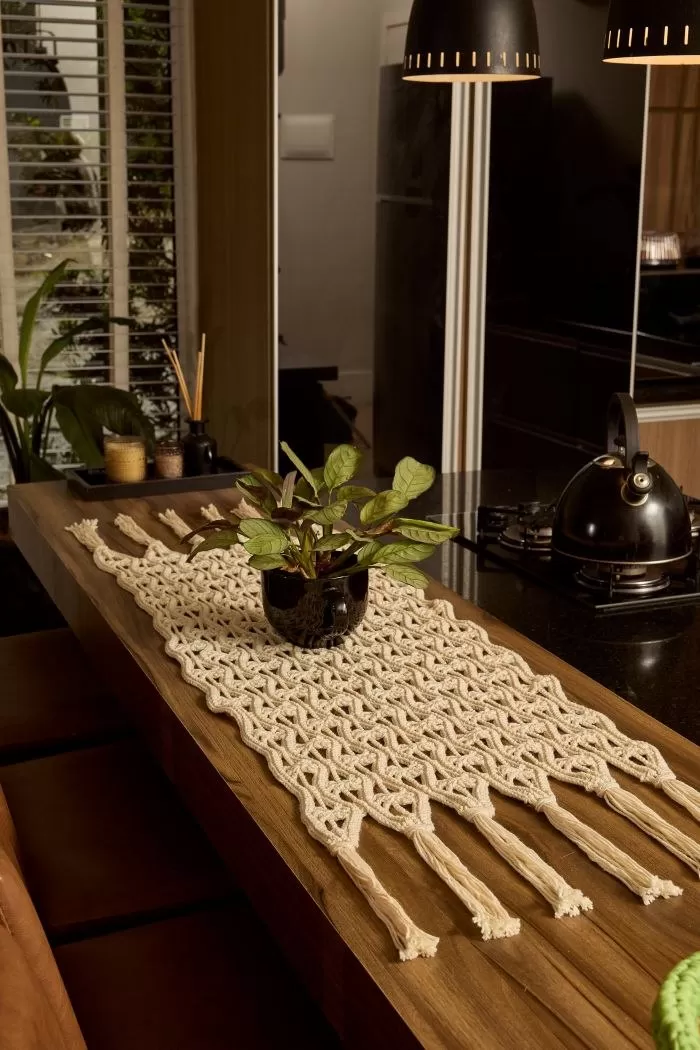 Detalhe do Trilho de Mesa Jacarta